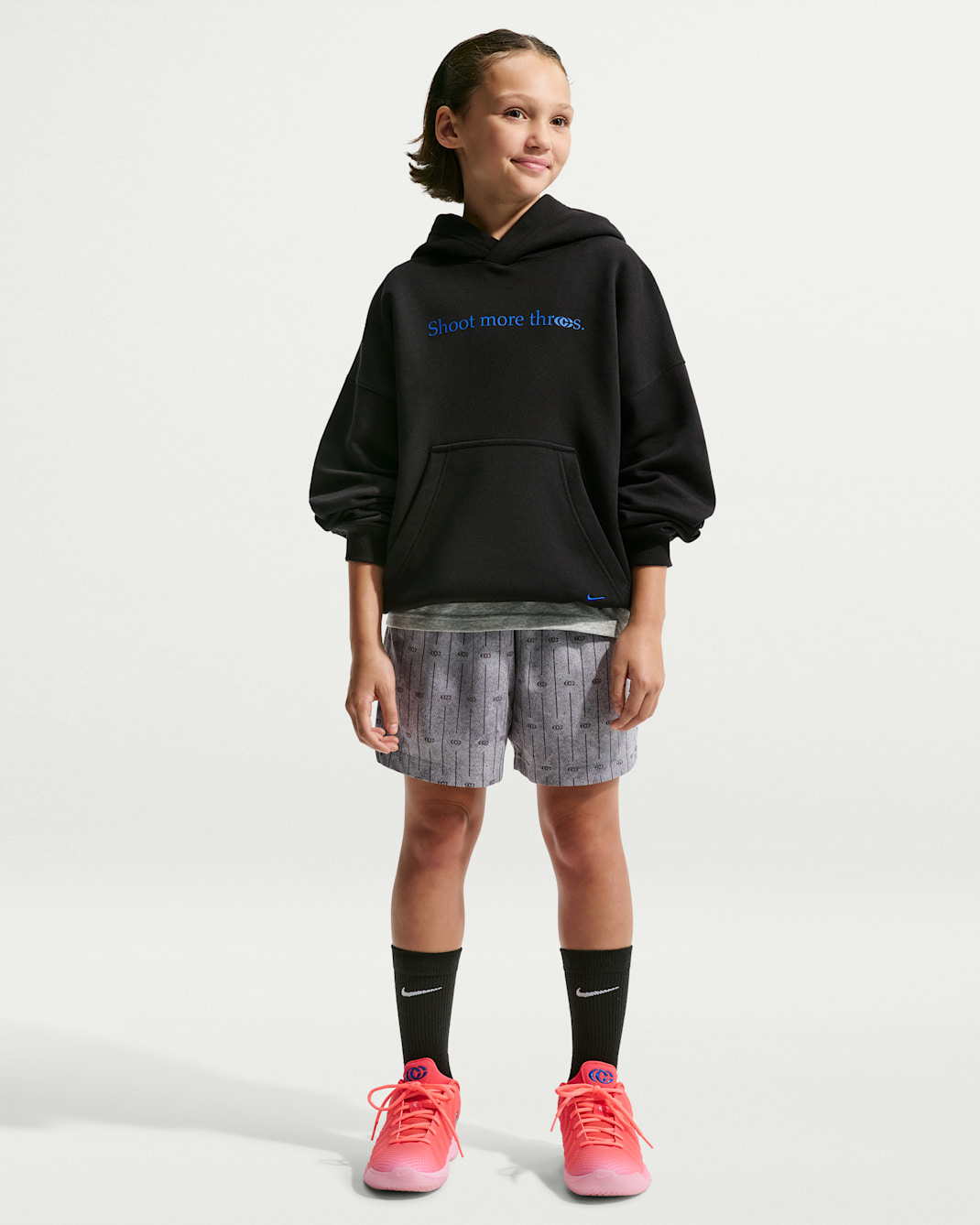 Caitlin Clark Big Kids' Club Fleece Oversized Hoodie