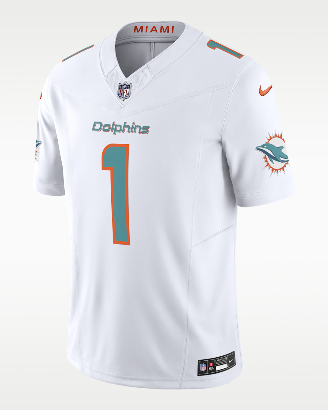 Jersey de fútbol americano Nike Dri-FIT de la NFL Limited para hombre Tua Tagovailoa Miami Dolphins - Blanco