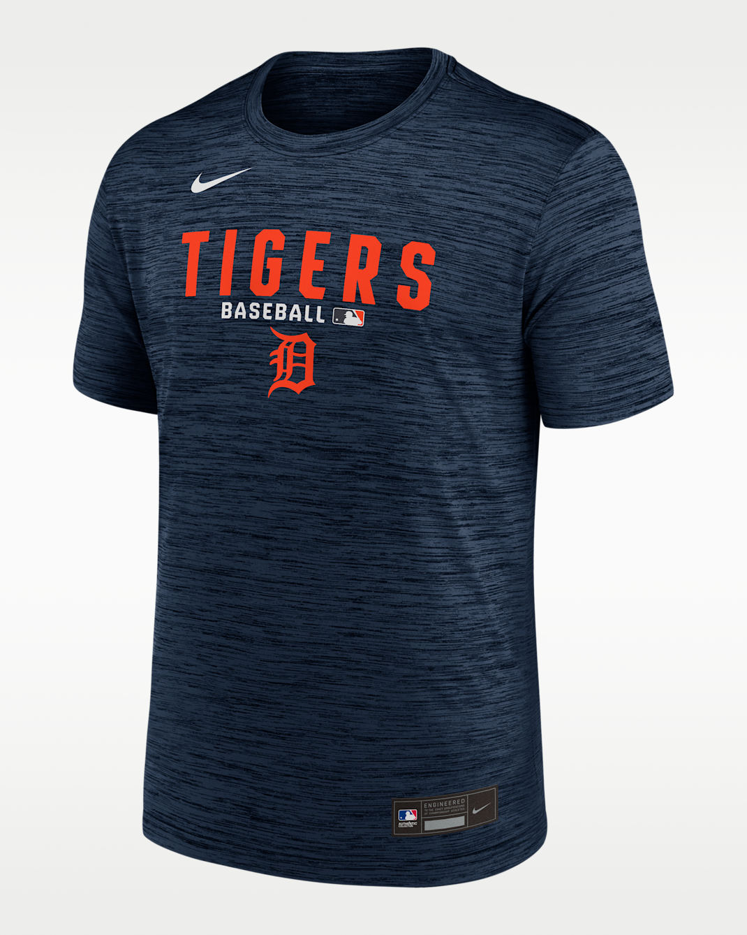 Detroit Tigers Authentic Collection Men's Nike Dri-FIT MLB T-Shirt - Navy