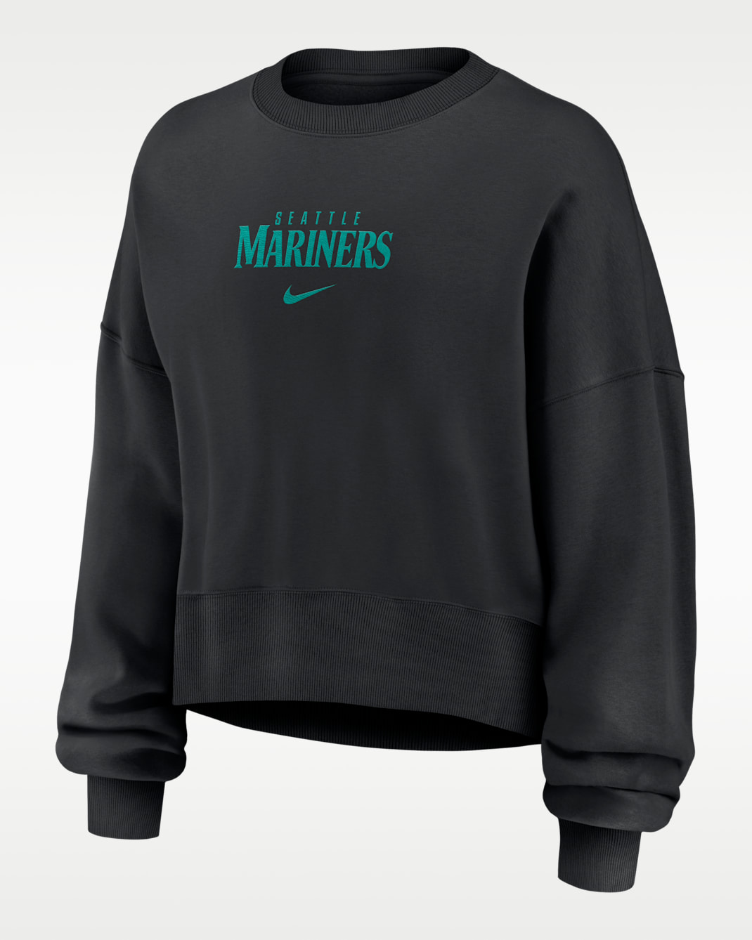 Seattle Mariners Women's Nike MLB Pullover Crew - Black