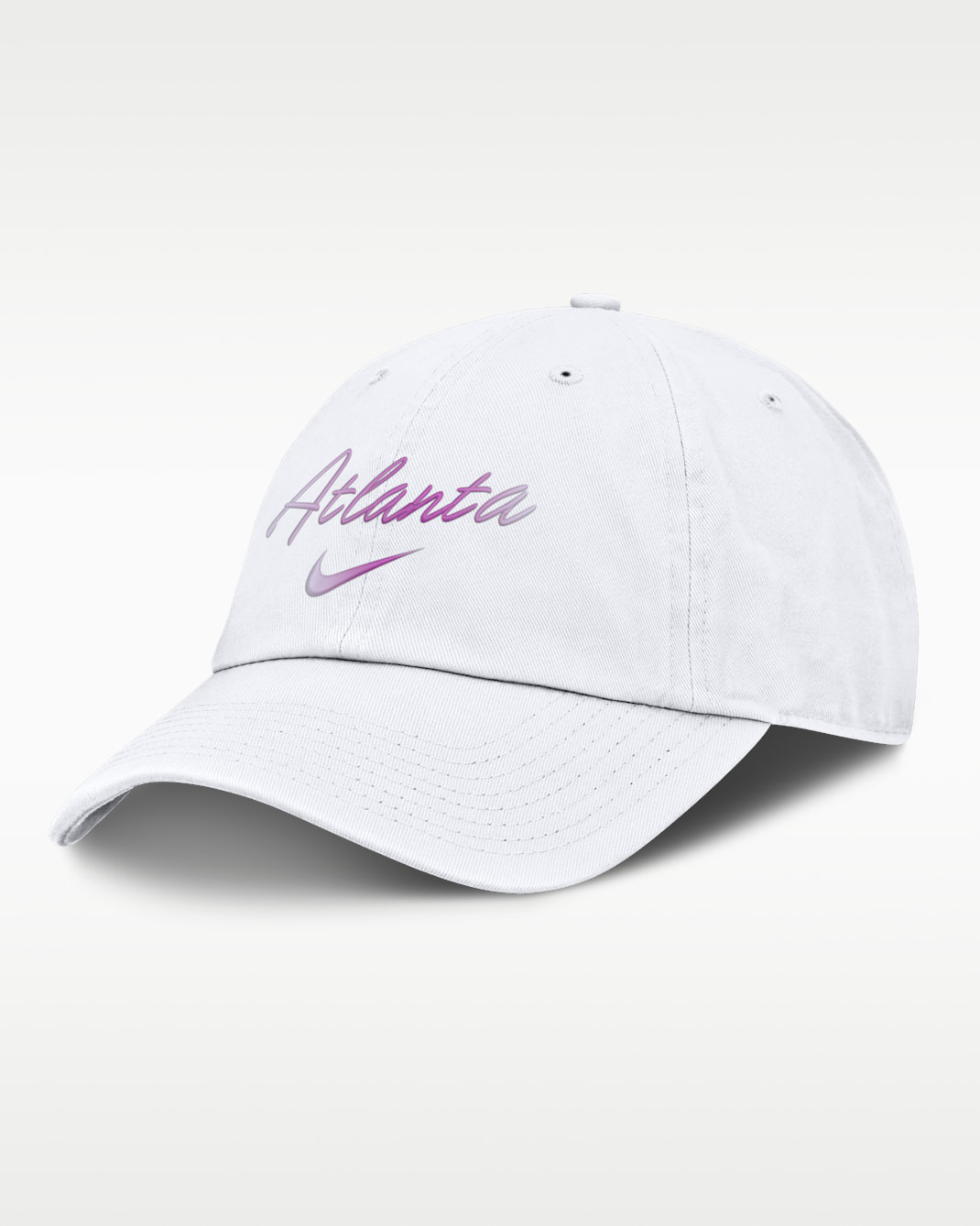Atlanta Braves Club Women's Nike MLB Adjustable Hat - White