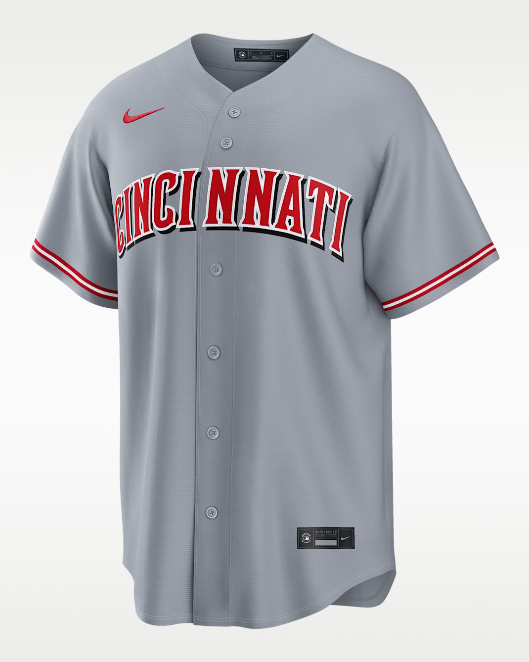 Elly De La Cruz Cincinnati Reds Men's Nike MLB Replica Jersey - Grey