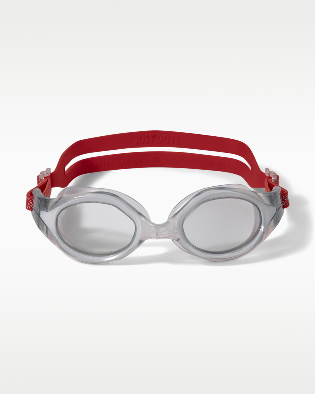 Goggles Nike Swim Flex Fusion - Transparente/Rojo/Gris neutro/Transparente