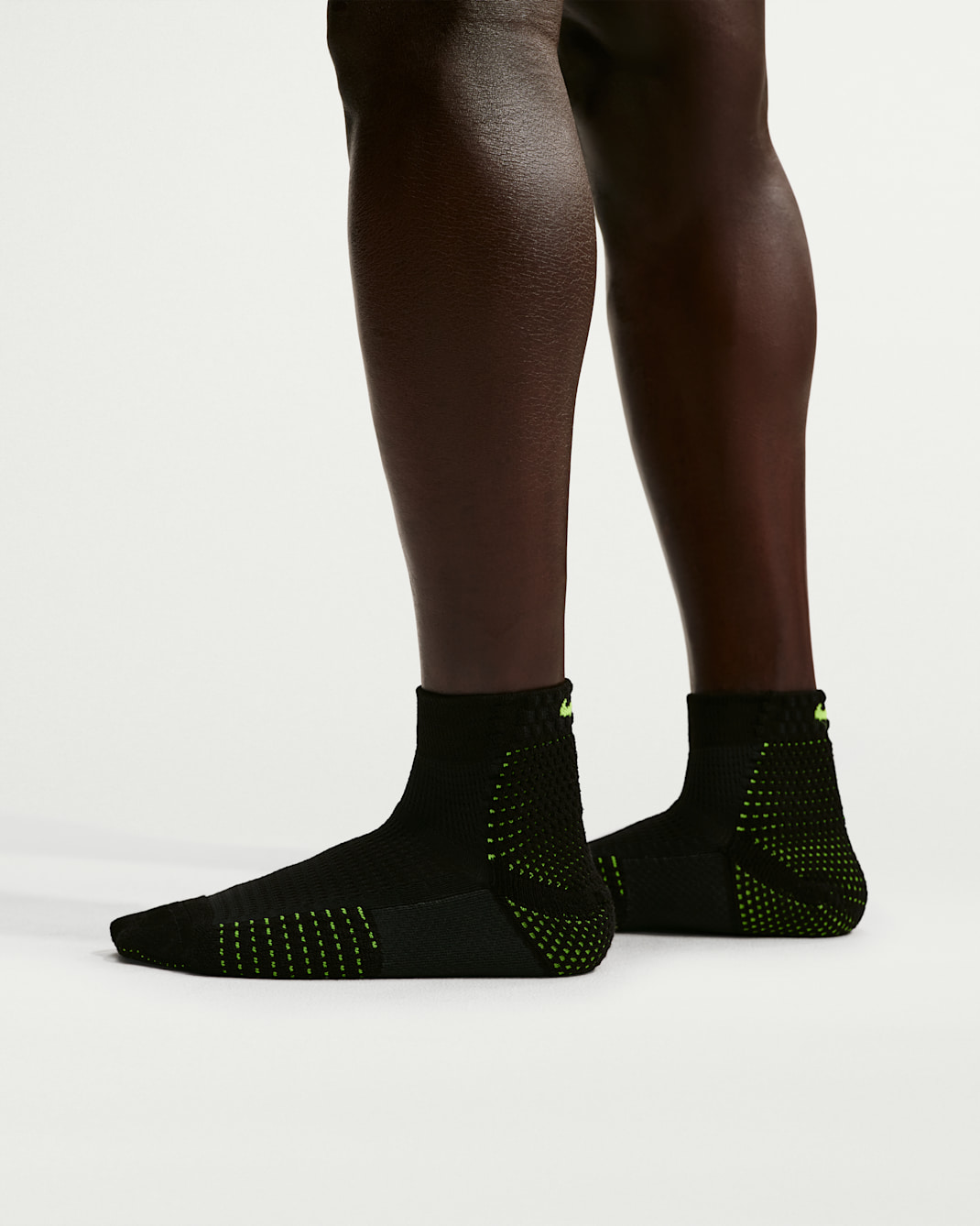 Calcetines al tobillo (1 par) acolchados Dri-FIT ADV Nike Unicorn - Negro/Volt/Volt