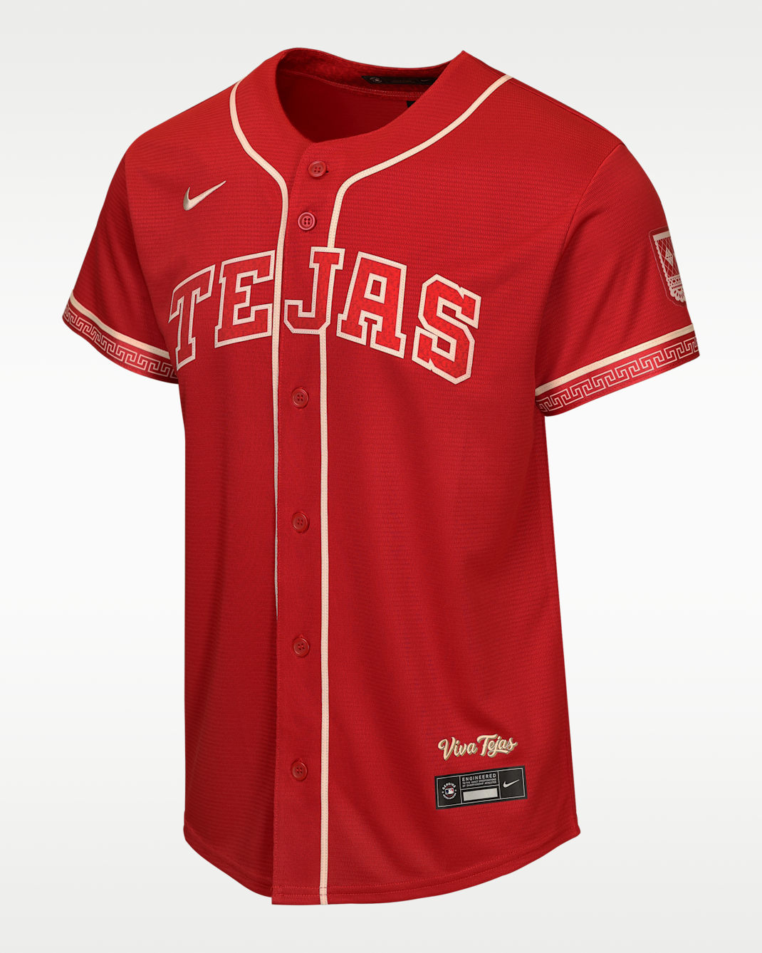 Texas Rangers City Connect Big Kids' Nike MLB Stadium Jersey - Red