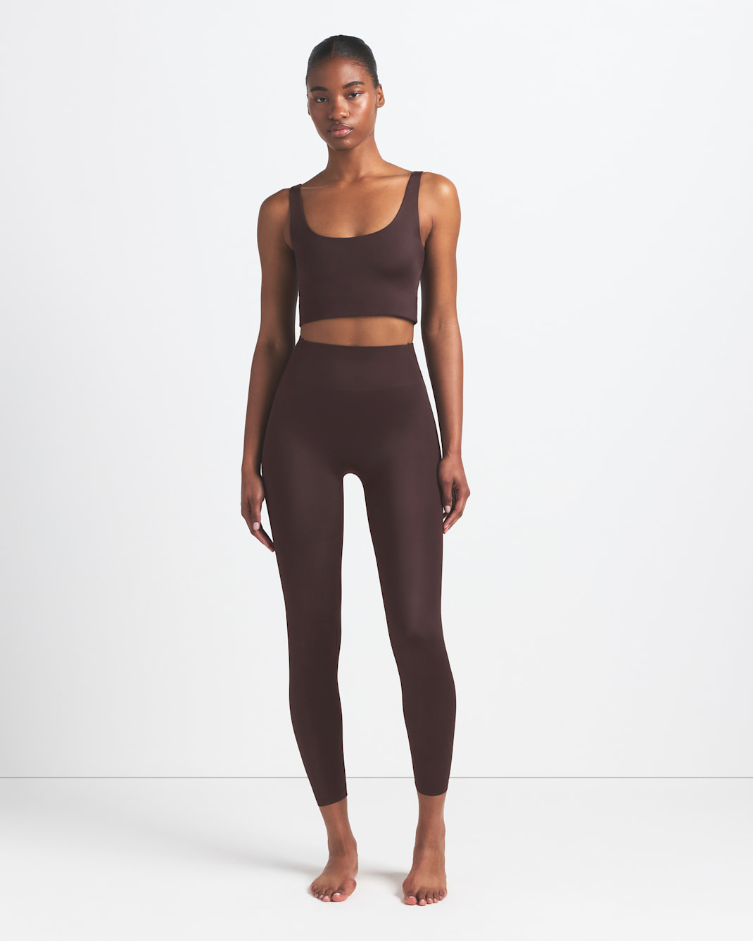 Legging taille haute thermocollé 66 cm NikeSKIMS Satin Shine pour femme - NSKM Phoenix/NSKM Phoenix