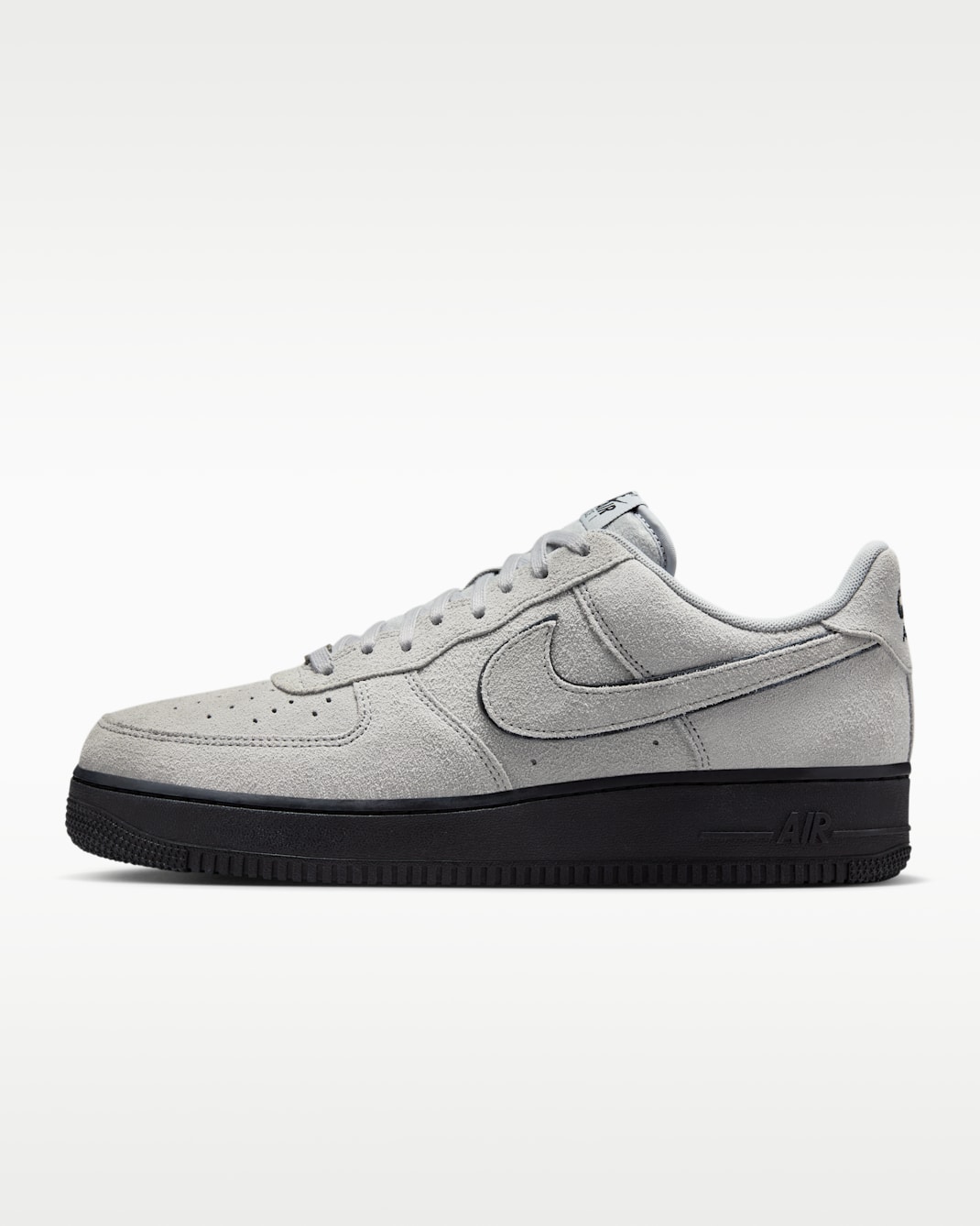 Nike Air Force 1 '07 LV8 Men's Shoes - Light Smoke Grey/Black/Light Smoke Grey