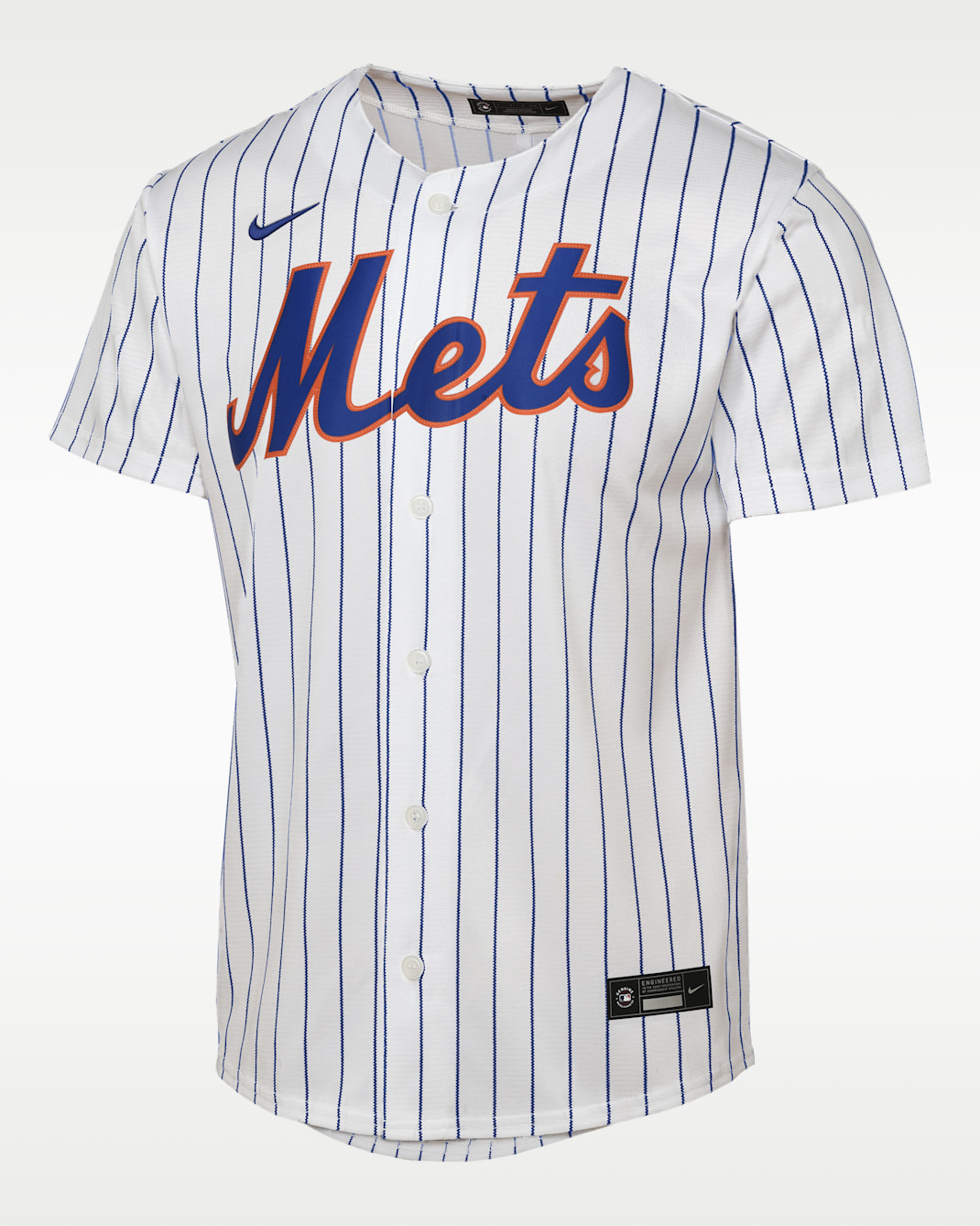 Francisco Lindor New York Mets Baseline Big Kids' Nike MLB Home Replica Jersey - White