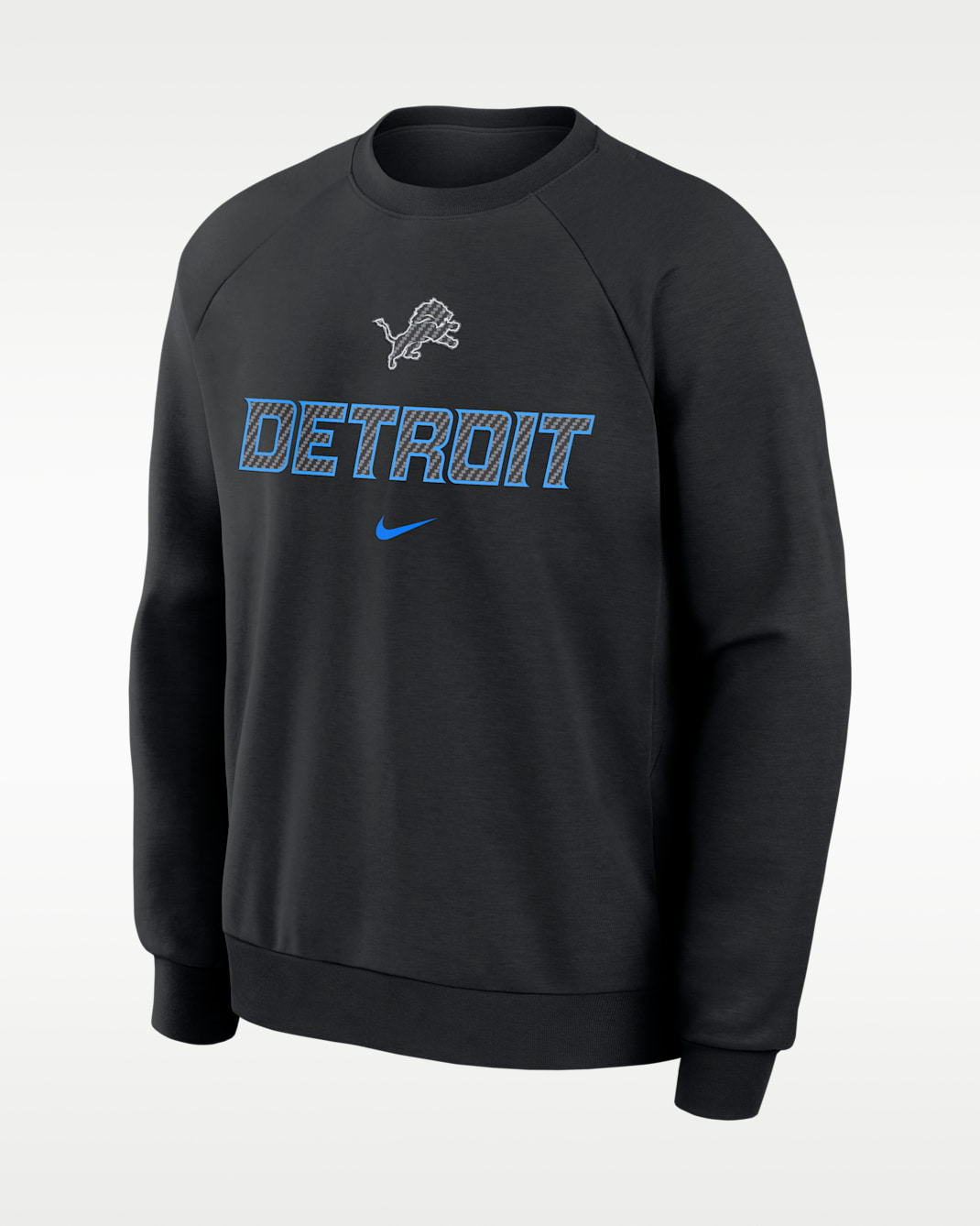 Detroit Lions Rivalries Collection Primary Men's Nike Dri-FIT NFL Pullover Crew - Black