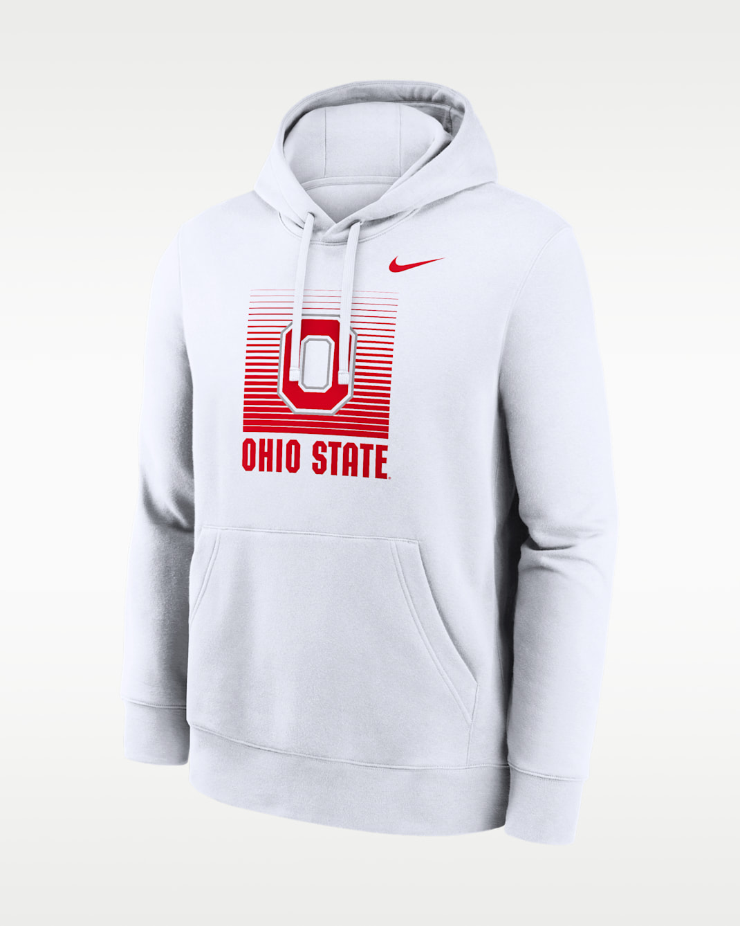 Ohio State Primetime Men's Nike College Pullover Hoodie - White