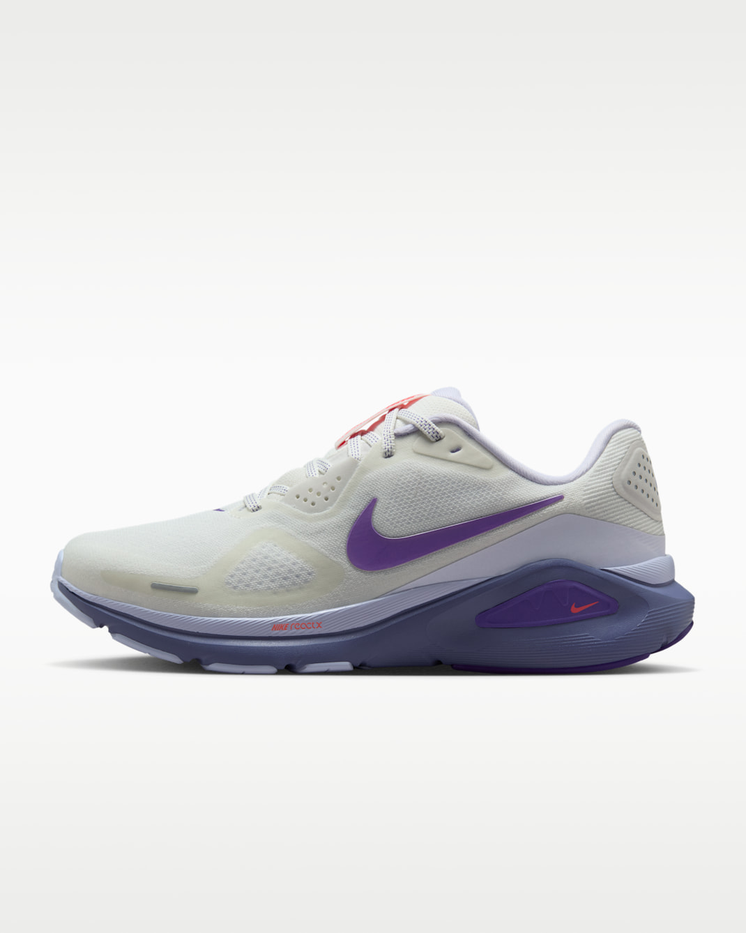 Nike Structure 26 Women's Road Running Shoes - Summit White/Amethyst Tint/Dusty Amethyst/Wild Grape