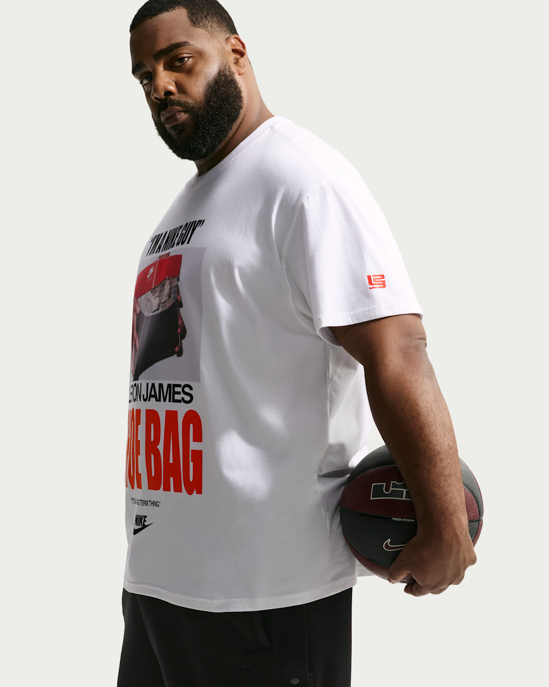 LeBron "Shoe Bag" Nike Men's Basketball T-Shirt
