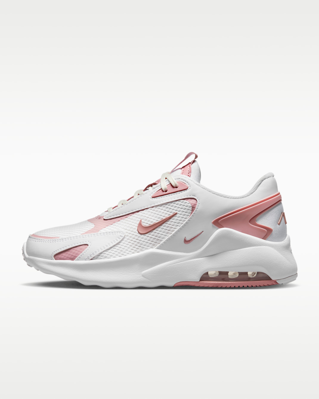 Nike Air Max Bolt Women's Shoes - White/White/Pink Glaze