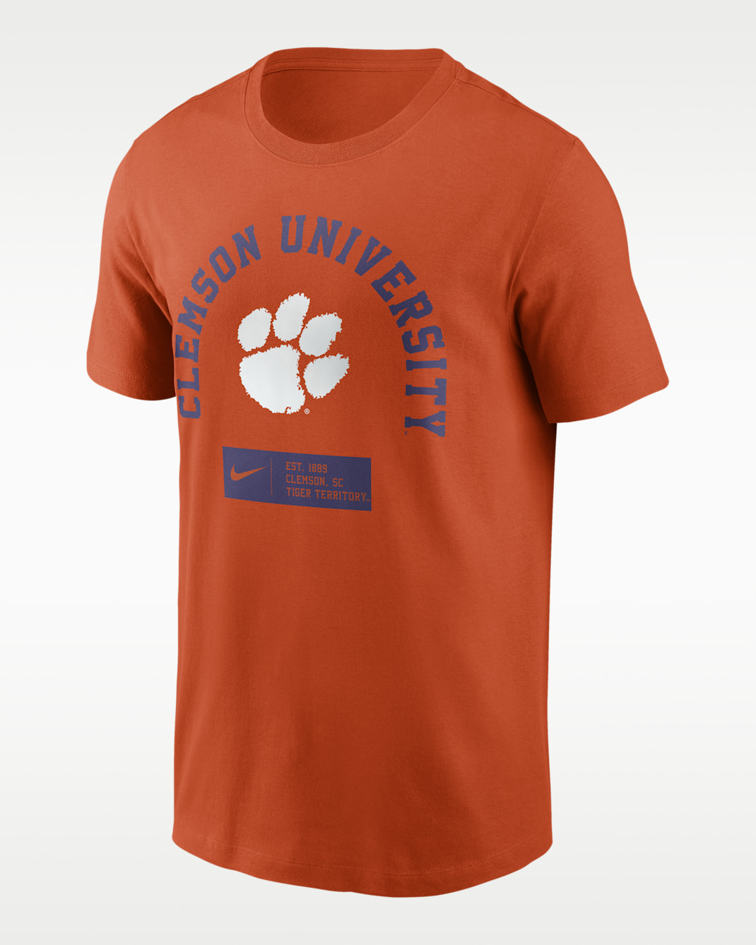 Clemson Primetime Seasonal Men's Nike College T-Shirt - Orange
