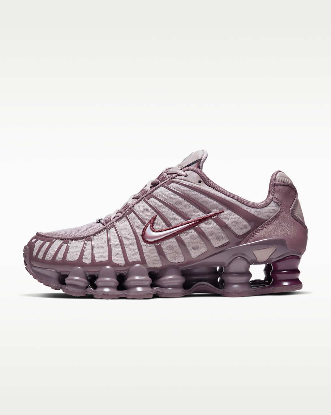 Nike Shox TL Women's Shoes - Pumice/Night Maroon/Plum Eclipse/Pumice