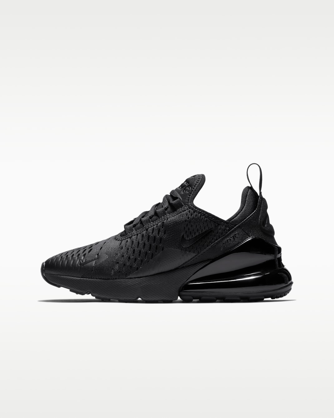 Nike Air Max 270 Kinderschoen - Zwart/Zwart