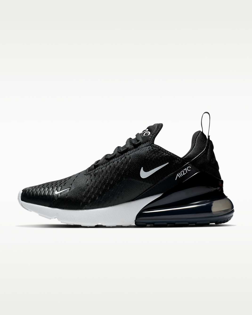 Tenis para mujer Nike Air Max 270 - Negro/Blanco/Antracita