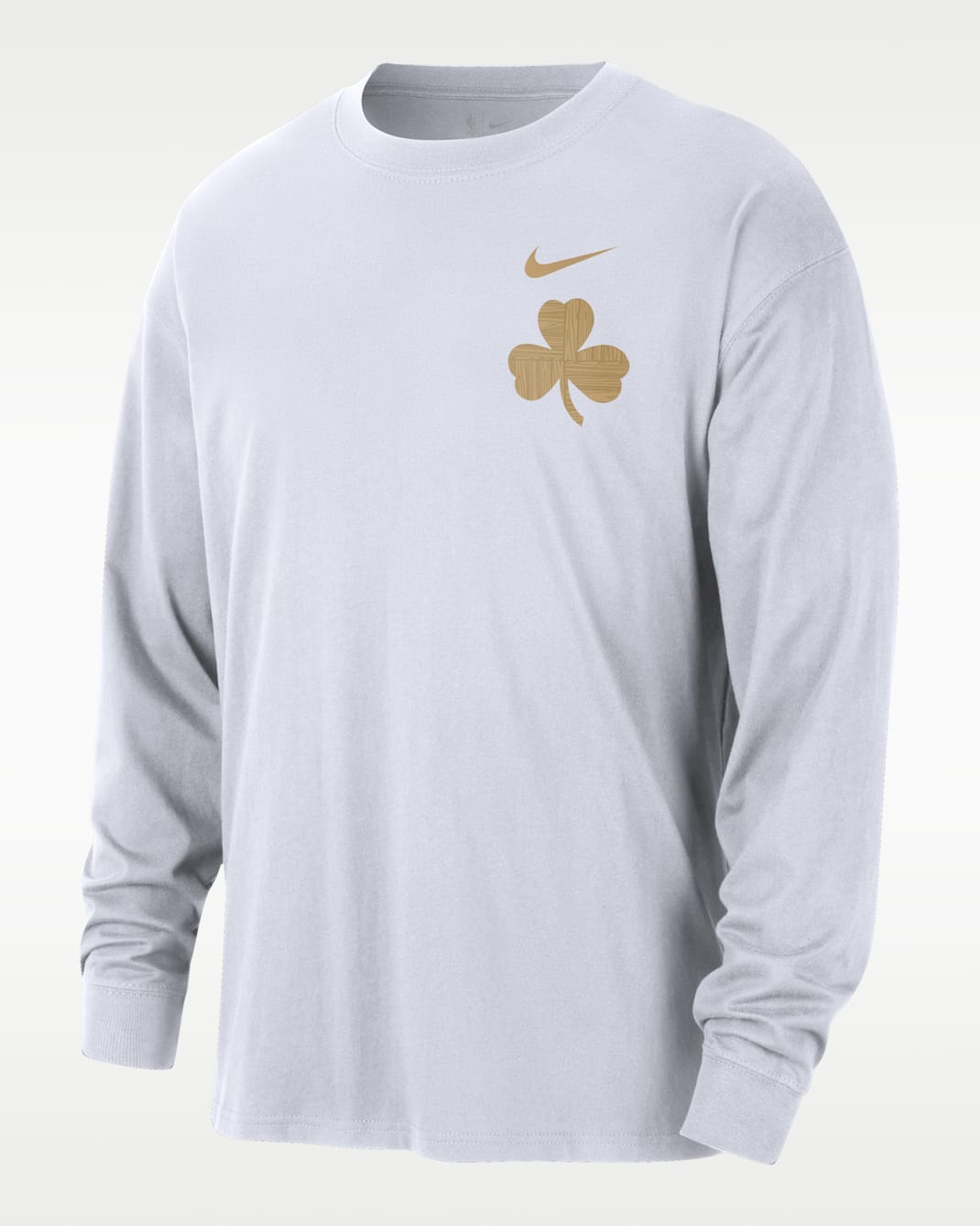 Playera de manga larga Nike de la NBA para hombre Boston Celtics Essential City Edition - Blanco