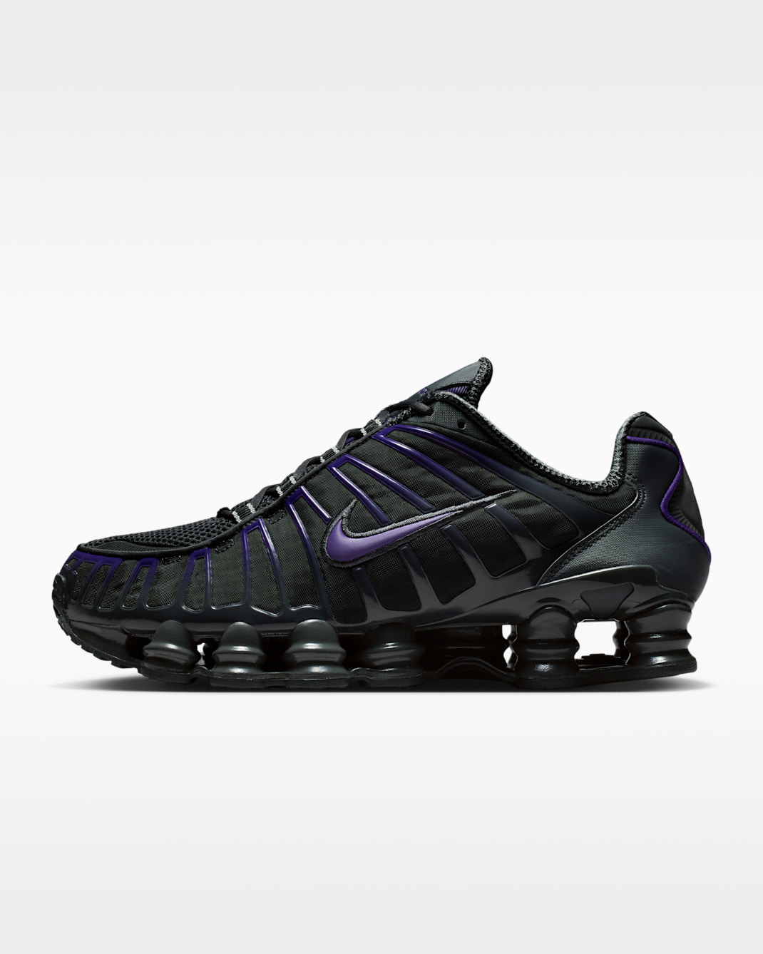 Nike Shox TL Men's Shoes - Dark Smoke Grey/Court Purple