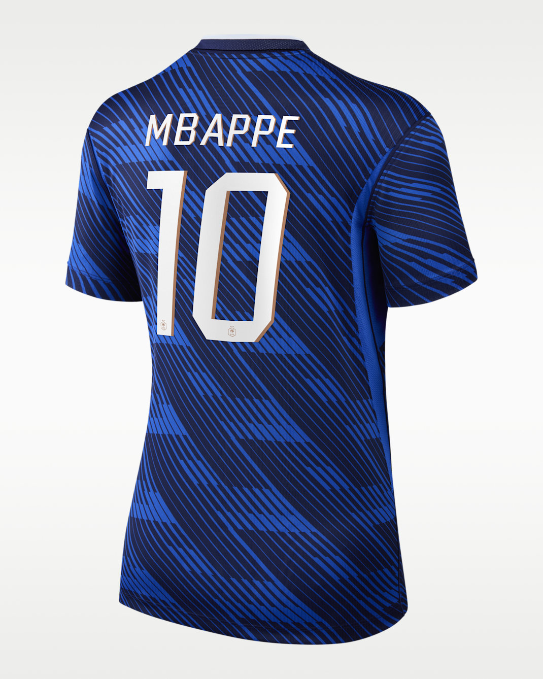 Kylian Mbappé France National Team 2026 Stadium Home Women's Nike Dri-FIT Soccer Jersey - Blue