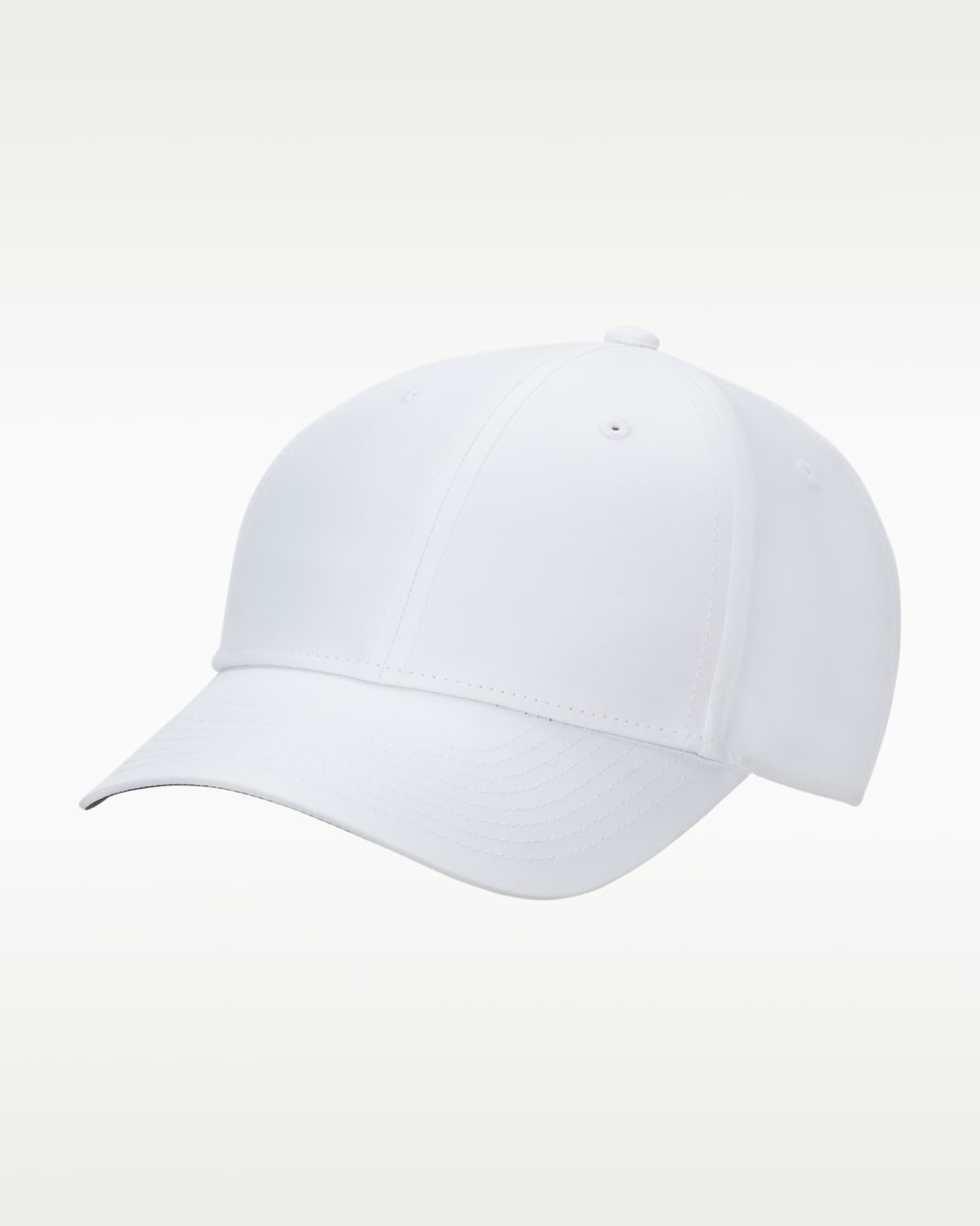 나이키 드라이 핏 클럽 스트럭처 블랭크 프론트 캡 - 화이트/블랙