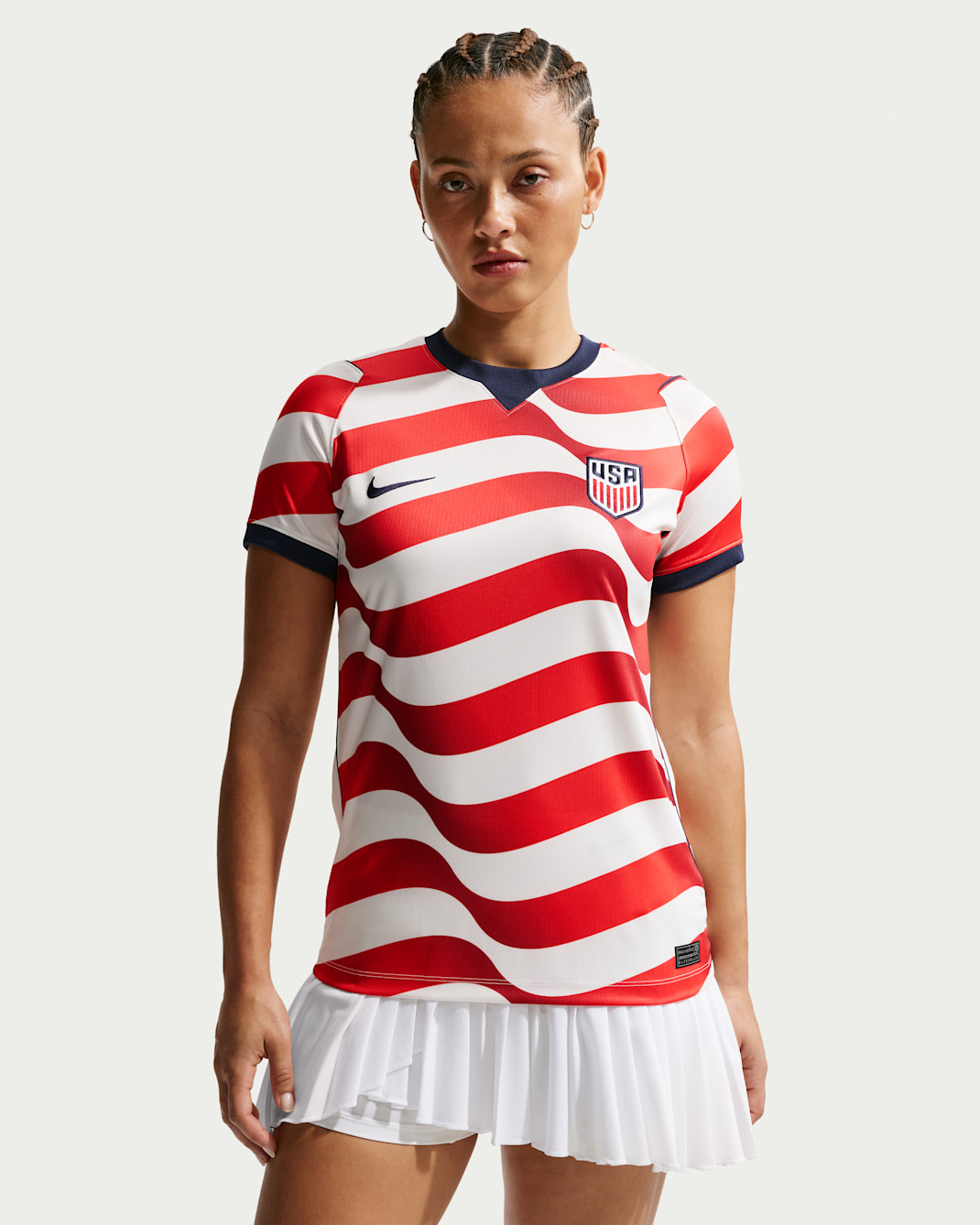 USMNT 2026 Stadium Home Women's Nike Dri-FIT Soccer Replica Jersey - Sail/Midnight Navy/Midnight Navy