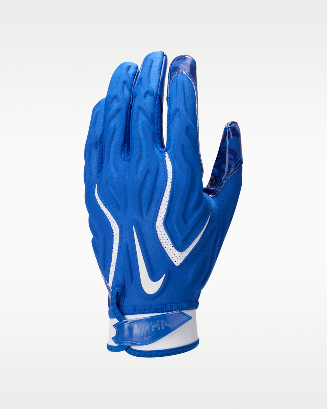 Guantes de futbol americano (1 par) Nike Superbad 8.0 - Royal juego/Blanco