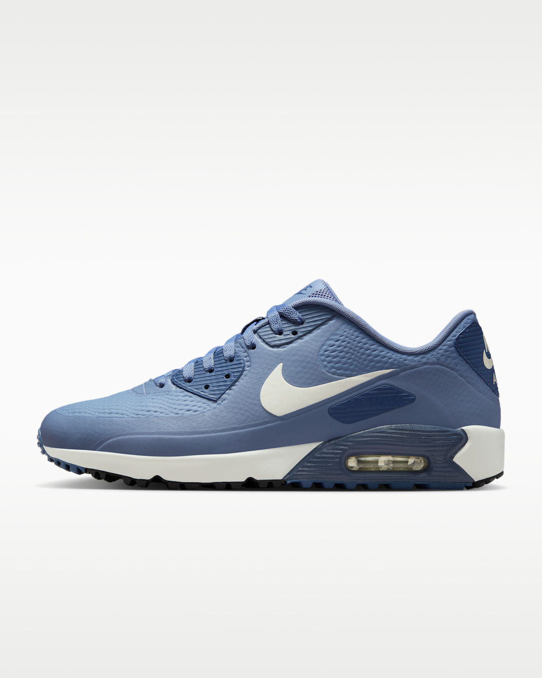 Nike Air Max 90 G Golf Shoes - Ashen Slate/Diffused Blue/Sail