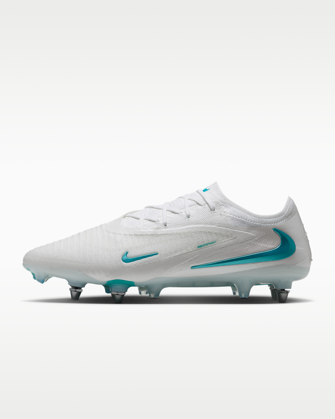 Nike Phantom 6 Low Elite Botes de futbol per a terreny tou - Blanc/Blanc/Dusty Cactus