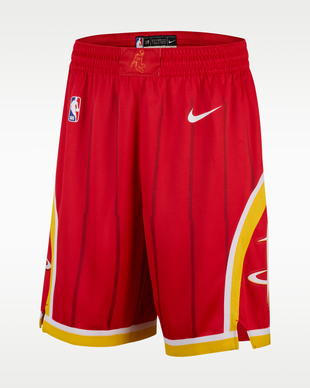 Houston Rockets Men's NBA Replica Shorts - University Red/White
