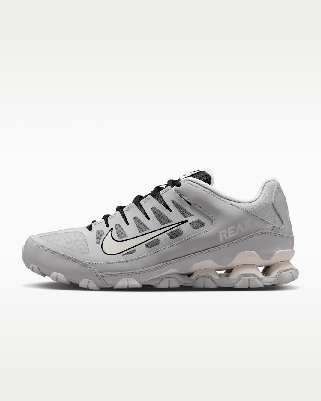 Chaussure d'entraînement Nike Reax 8 TR pour homme - Grey Fog/Noir/Sail