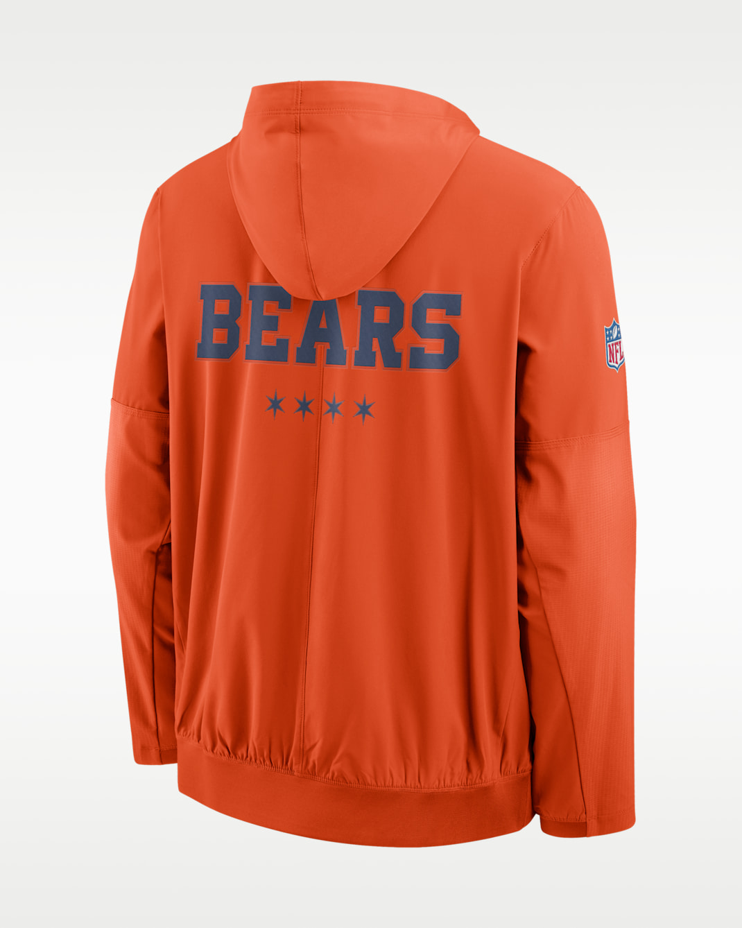 Chicago Bears Rivalries Collection Sideline Anorak Men's Nike NFL 1/2-Zip Hooded Jacket
