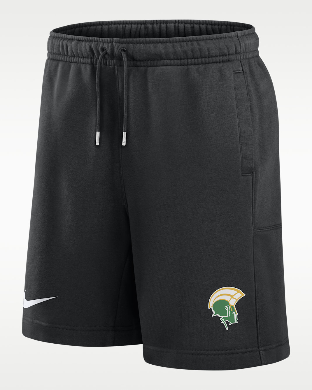 Nike College (Norfolk State University) Men's Club Fleece Shorts - Black