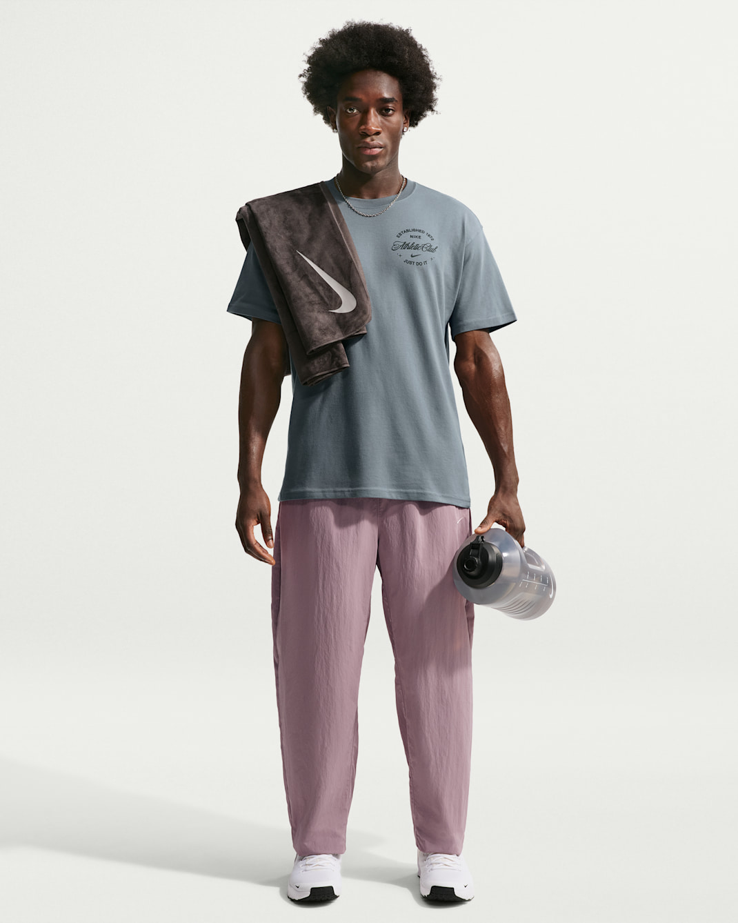 Nike N.A.C. Dri-FIT Trainingshose aus Webmaterial (Herren) - Light Violet Ore/Pale Ivory/Light Violet Ore