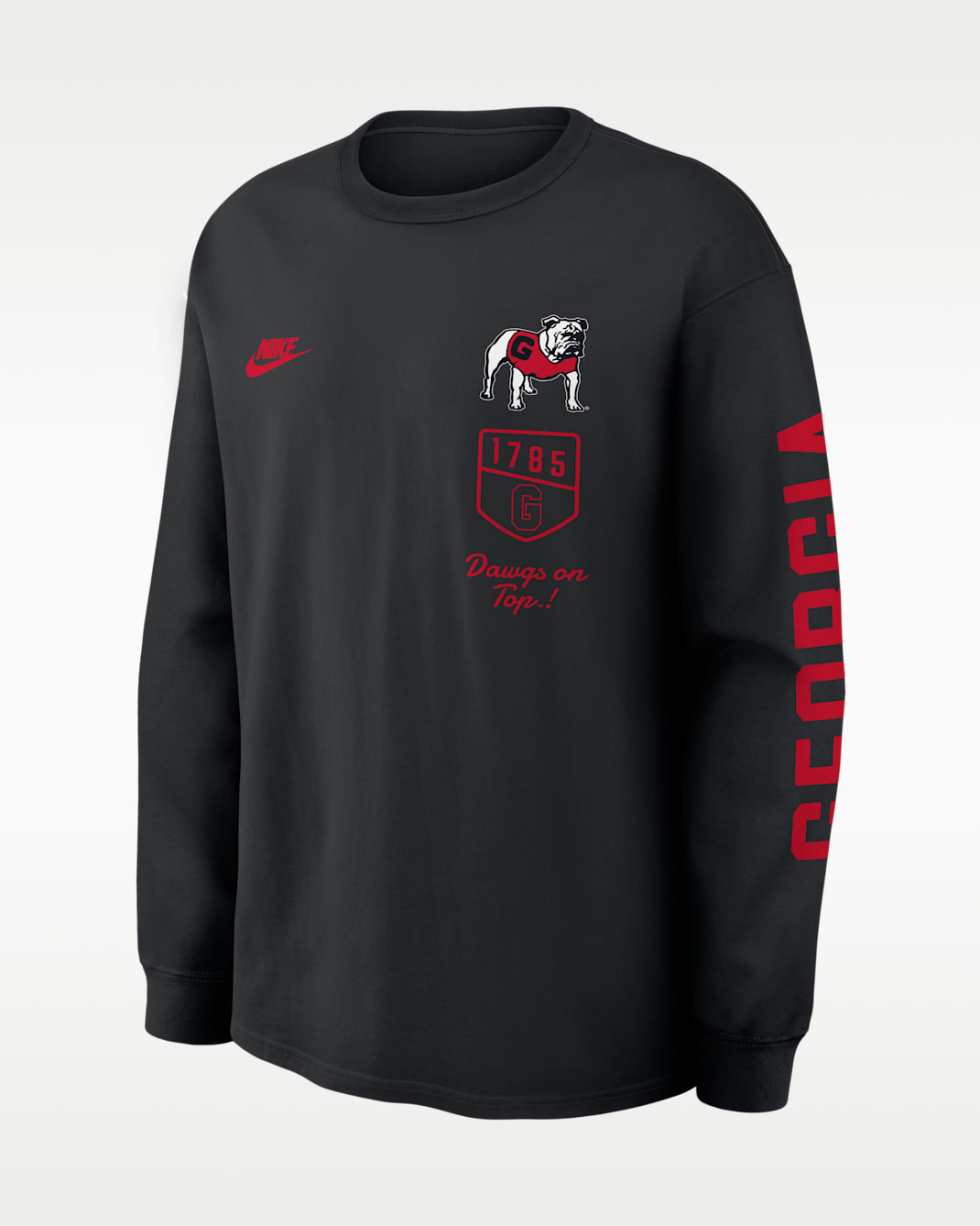 Georgia Legacy Men's Nike College Long-Sleeve T-Shirt