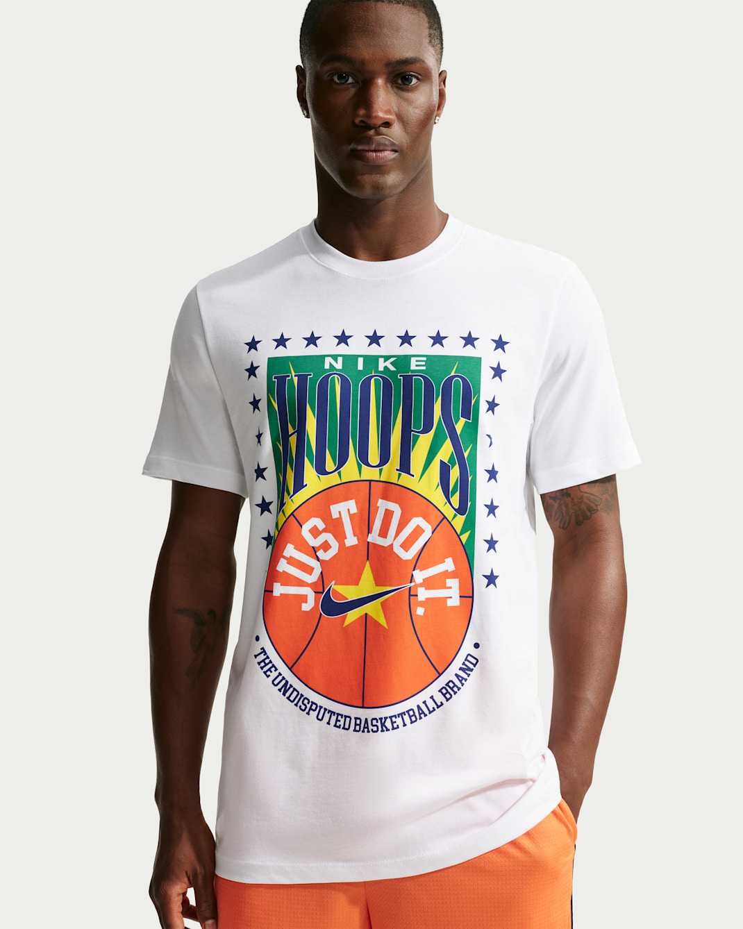 Nike Men's Basketball T-Shirt - White