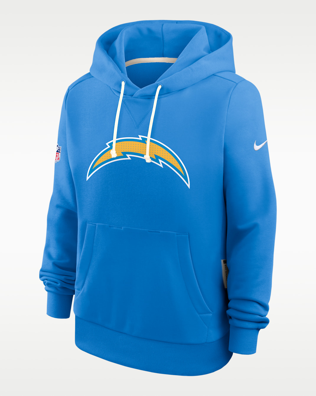 Los Angeles Chargers Sideline Women's Nike Dri-FIT NFL Pullover Hoodie - Blue