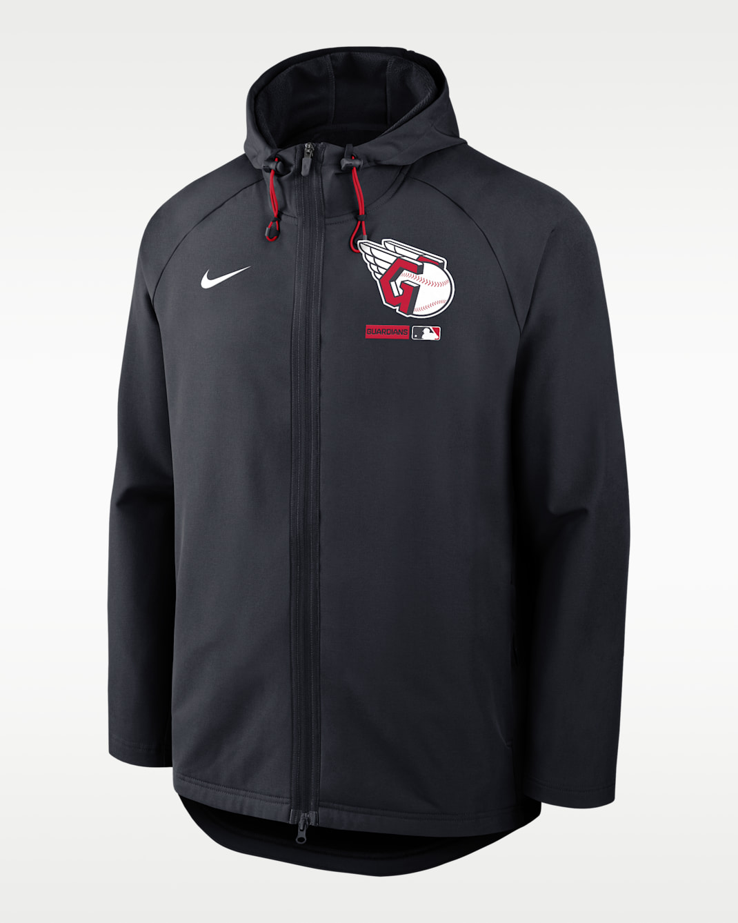 Cleveland Guardians Authentic Collection Men's Nike Therma-FIT MLB Full-Zip Hooded Jacket - Navy