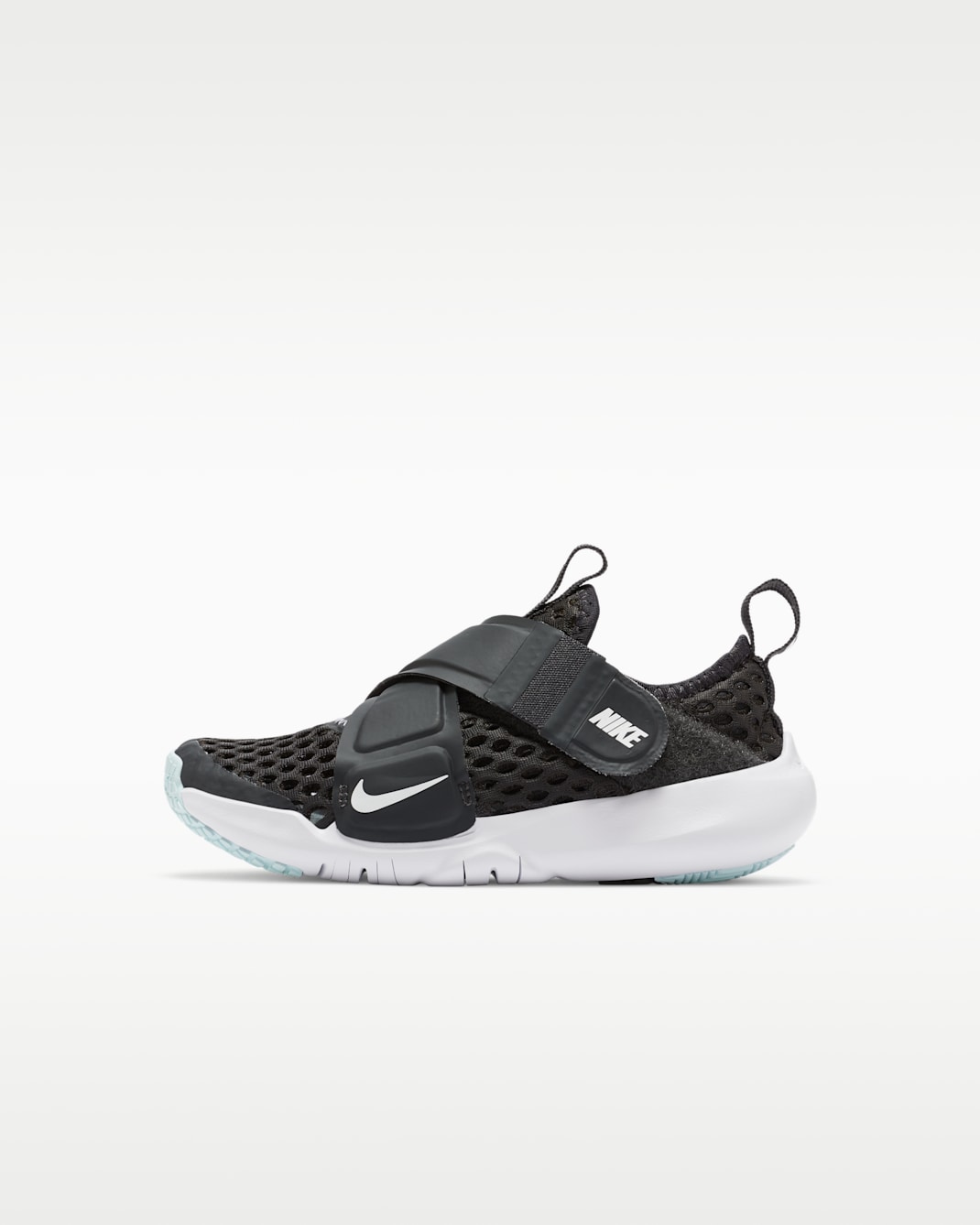 나이키 플렉스 어드밴스 BR 리틀키즈 신발 - 다크 스모크 그레이/글레이셔 블루/화이트