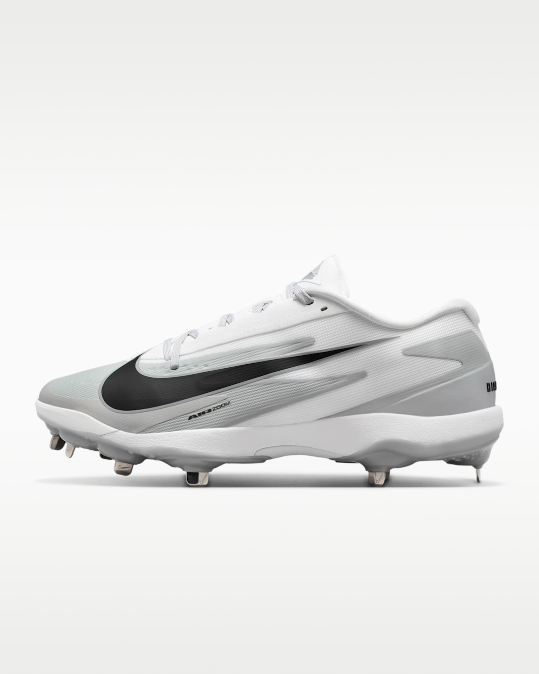 Tacos de béisbol Nike Diamond Standout MTL - Gris lobo/Blanco/Negro