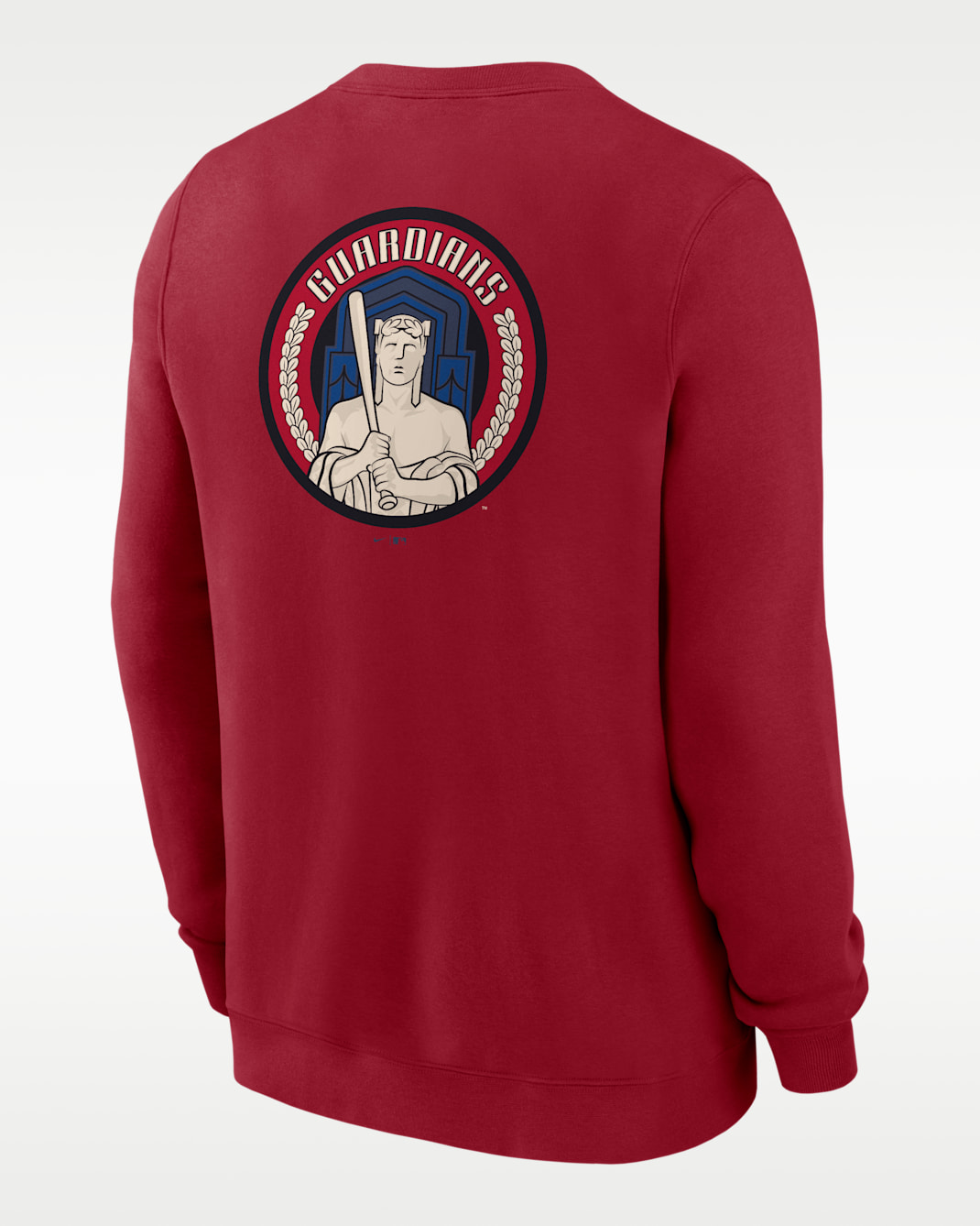 Cleveland Guardians 2-Hit Men's Nike MLB Pullover Crew