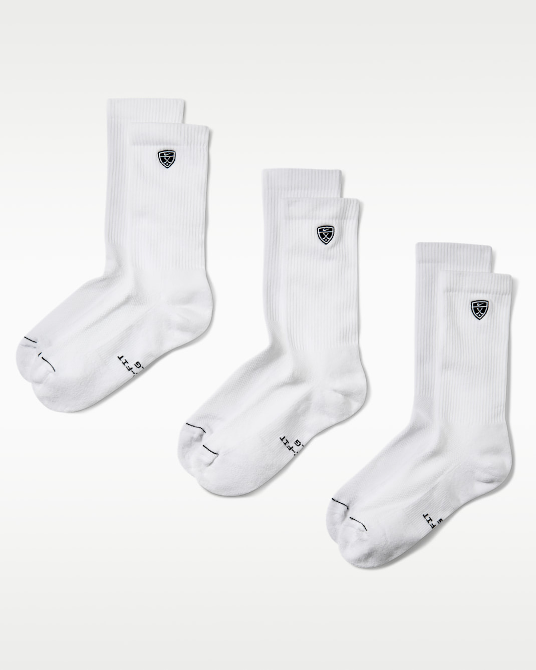 Nike Everyday Elevated Golf Crew Socks (3 Pairs) - Multi-Colour