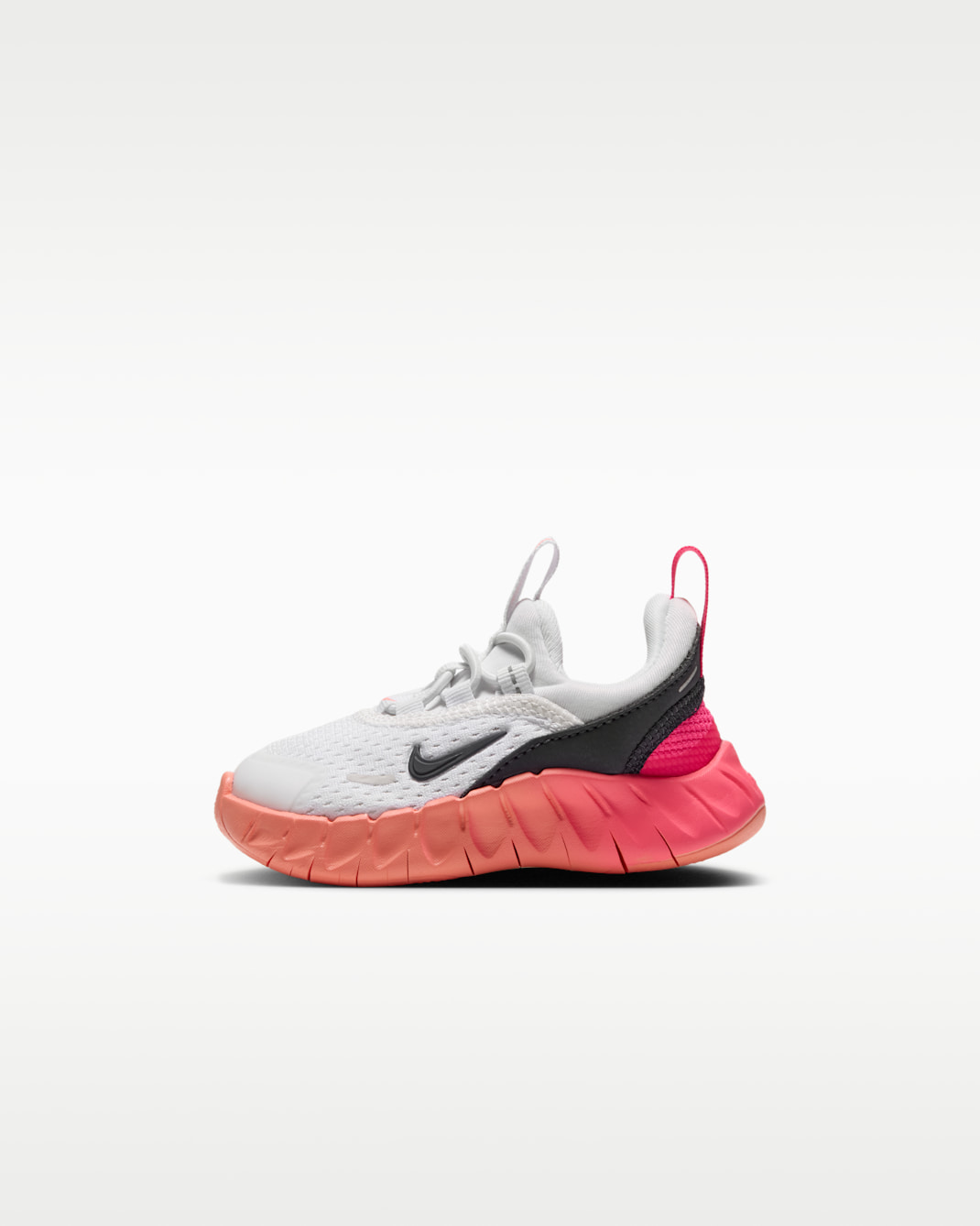 Nike Free Ride Baby/Toddler Shoes - White/Hyper Pink/Atomic Pink/Gridiron
