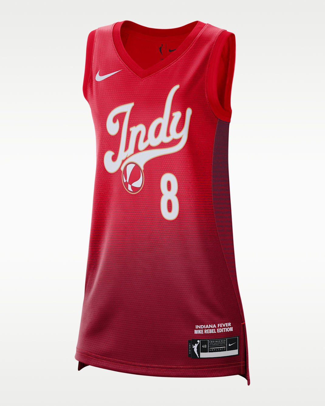 Jersey Nike Dri-FIT de la WNBA Victory Sophie Cunningham Indiana Fever - Rojo universitario