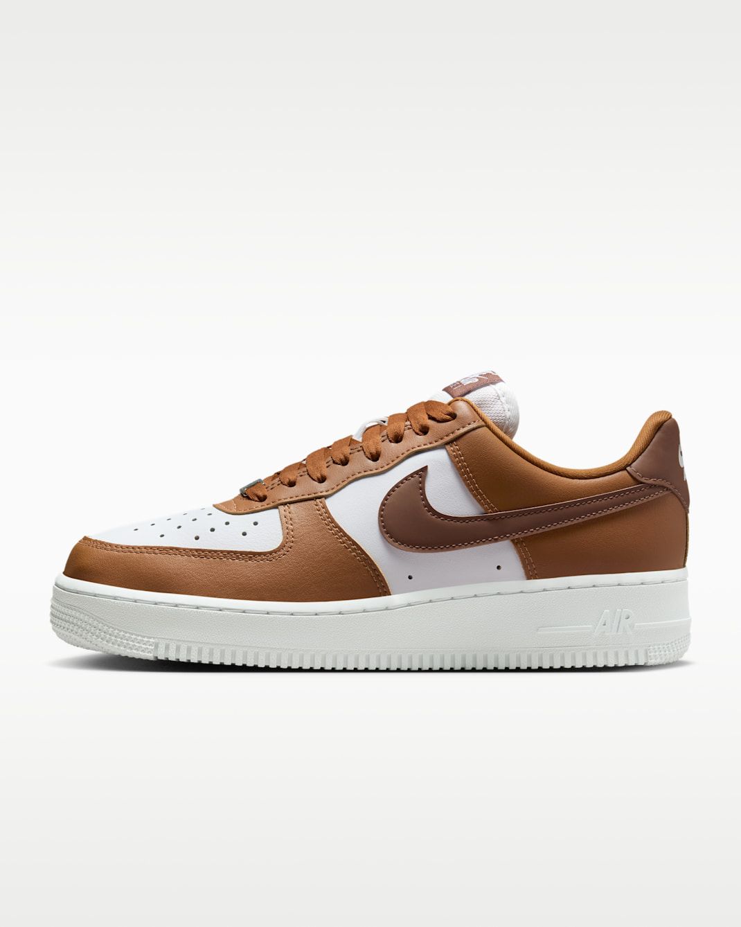 Nike Air Force 1 '07 Women's Shoes - Hazelnut/White/Metallic Silver/Fauna Brown