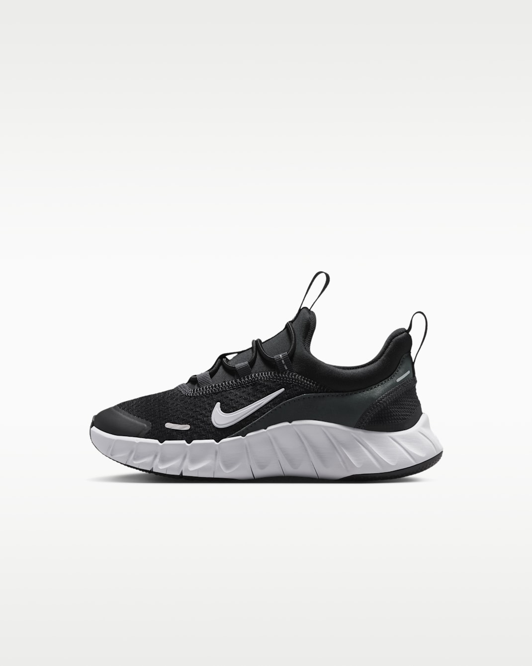 Nike Free Ride Little Kids' Running Shoes - Black/Anthracite/White