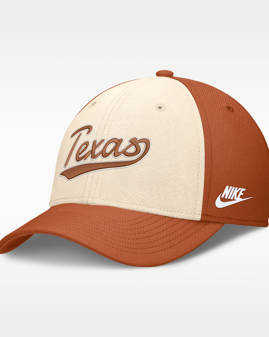 Texas Legacy Men's Nike Dri-FIT College Hat - Natural/Burnt Orange