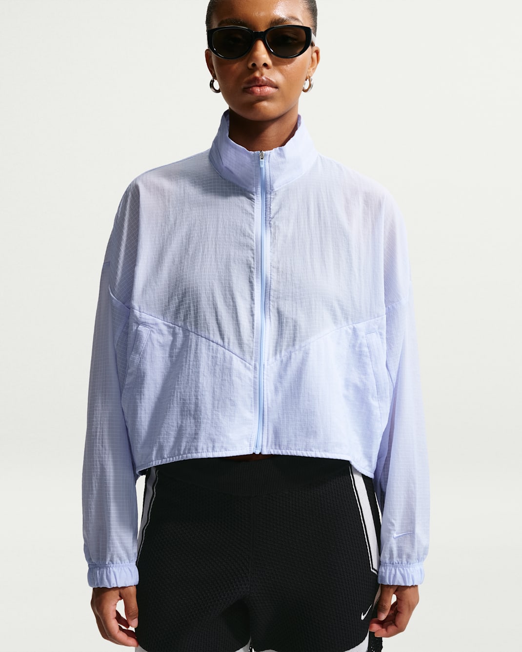 Chamarra ligera de ripstop oversized para mujer Nike Sportswear - Azul hidrógeno/Azul hidrógeno