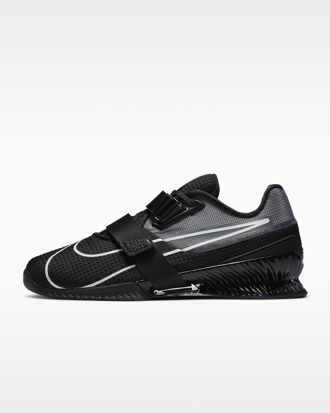 Nike Romaleos 4 Weightlifting Shoes - Black/Black/White