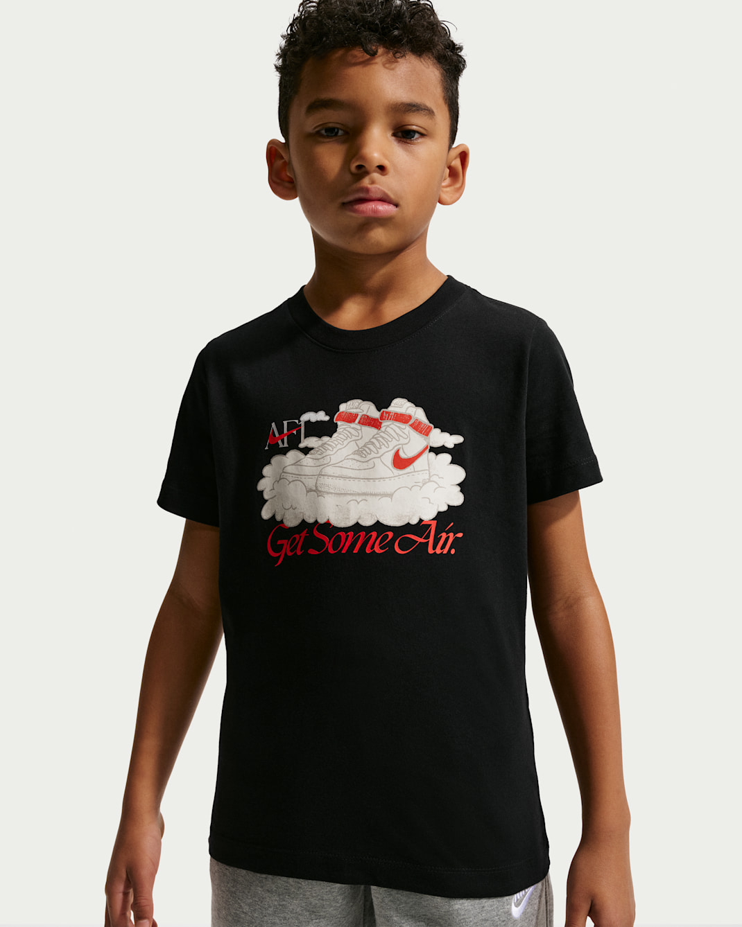 Nike Sportswear Older Kids' T-Shirt - Black